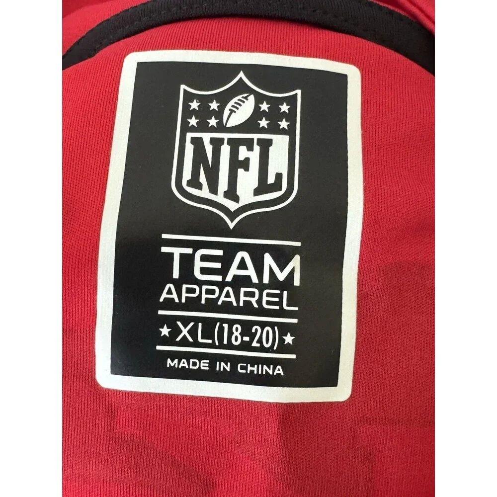 Kansas City Chiefs 1/4 Zip Pullover Red NFL Team Apparel Women’s XL